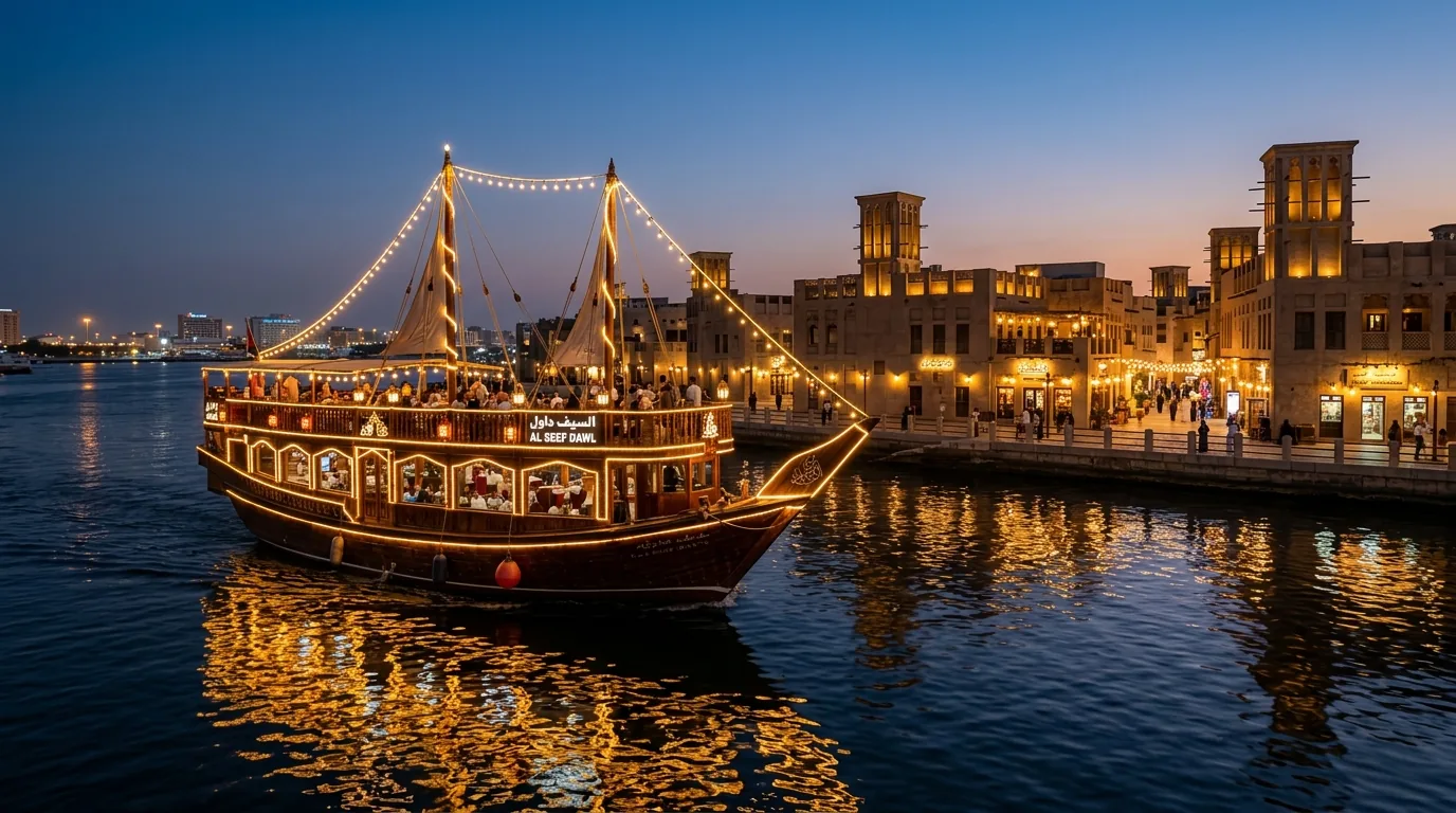 Al Seef Dhow Cruise Dinner