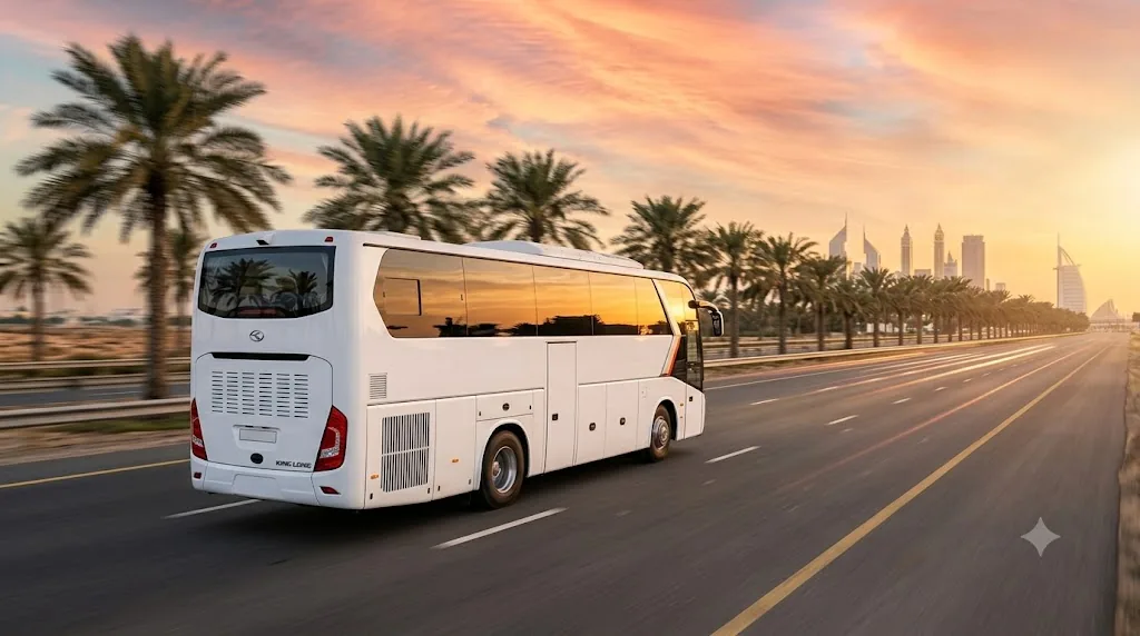 Dubai 30-Seater Bus with Driver