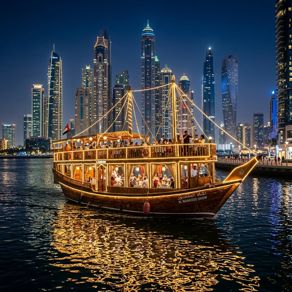 Dubai Private Dhow Cruise Tours