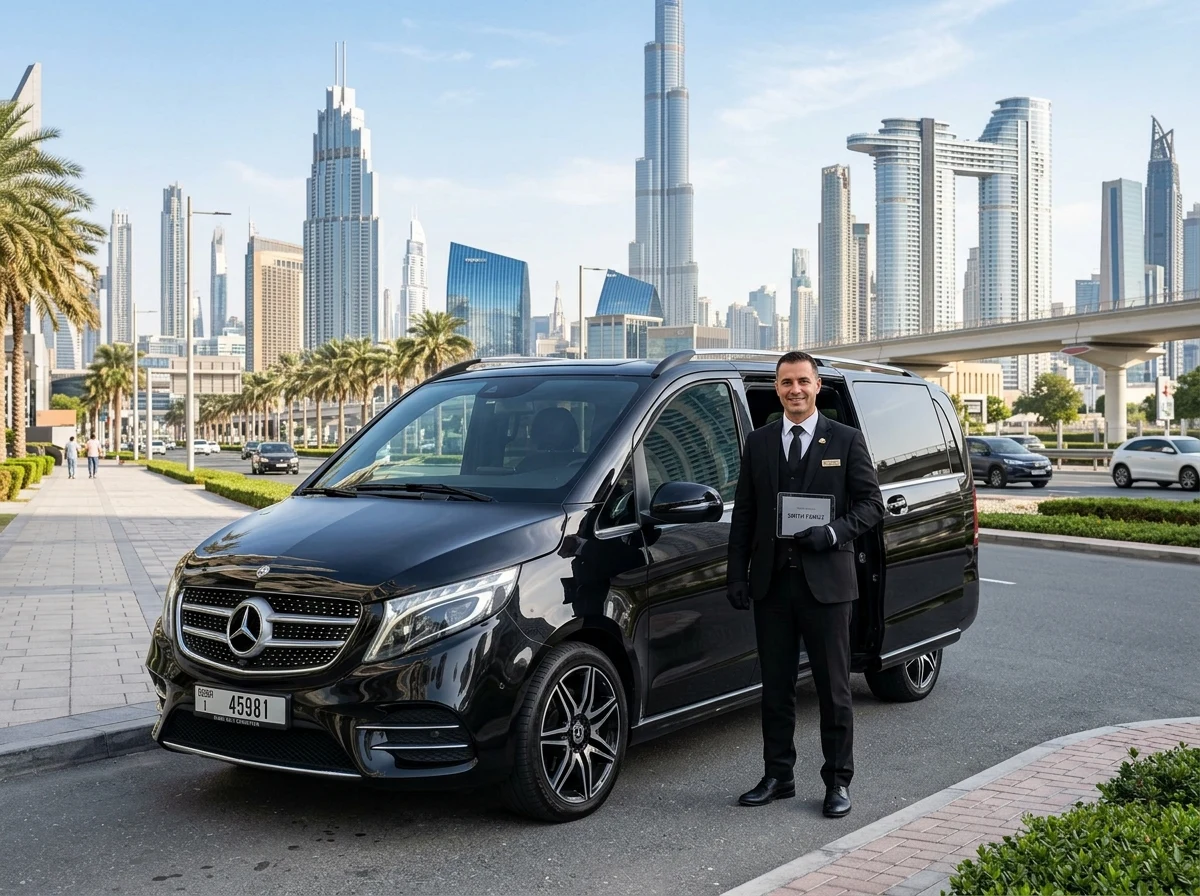 Dubai Van with Driver