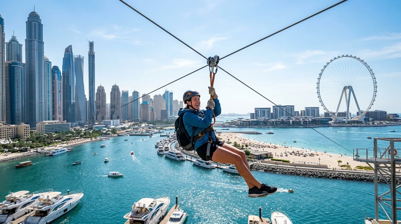 Zipline Activities in UAE 4
